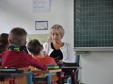 Vorlesetag 2018 Christina Buchheim Köthen Wolfgang Ratke Schule
