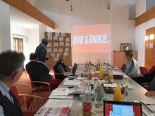 Klausurtagung Die Linke Bitterfeld-Wolfen in Wittenberg